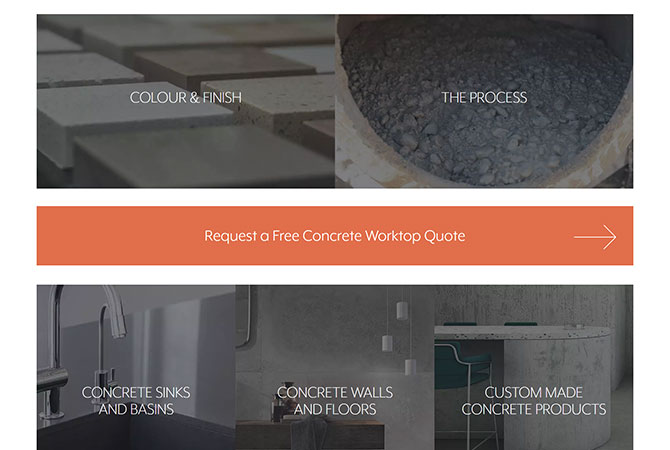 Strona internetowa dla ConcreteMade Ltd - zdjęcie 3
